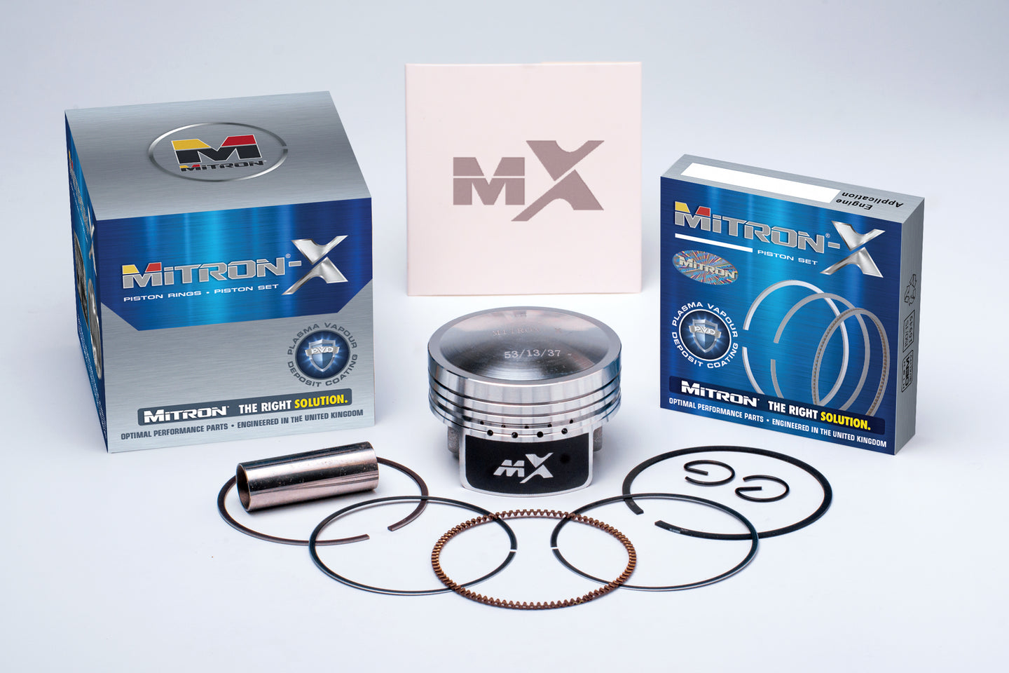 53MM MITRON-X Piston & Rings Set