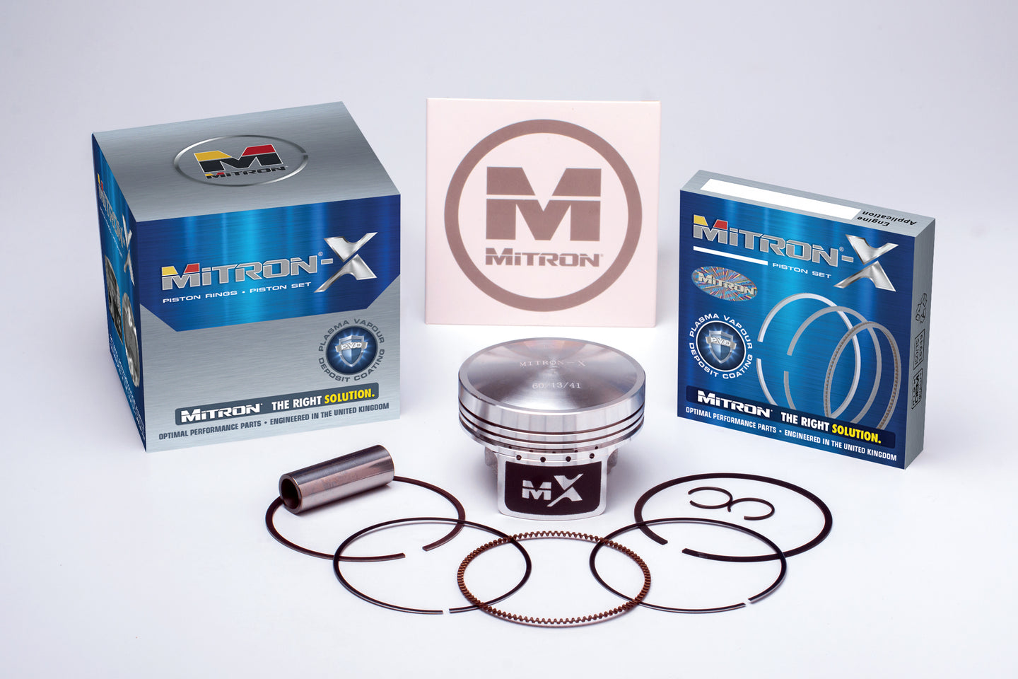 60MM MITRON-X Piston & Rings Set
